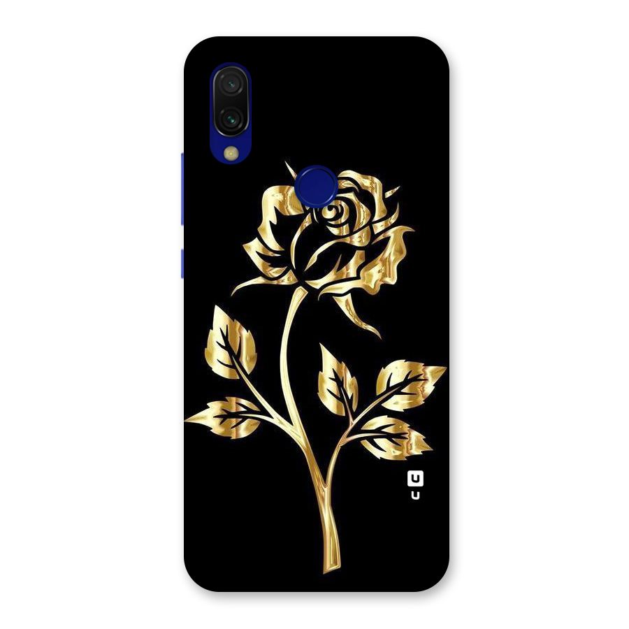 Gold Rose Back Case for Redmi 7