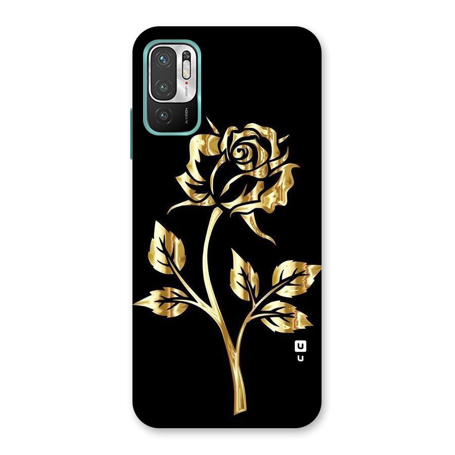 Gold Rose Back Case for Redmi Note 10T 5G