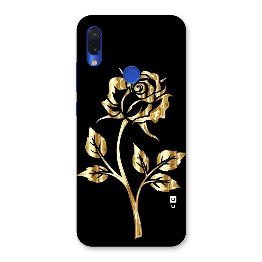 Gold Rose Back Case for Redmi Note 7