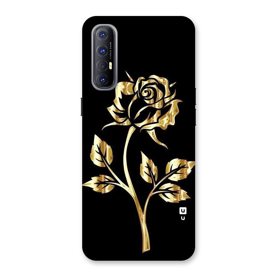 Gold Rose Back Case for Reno3 Pro