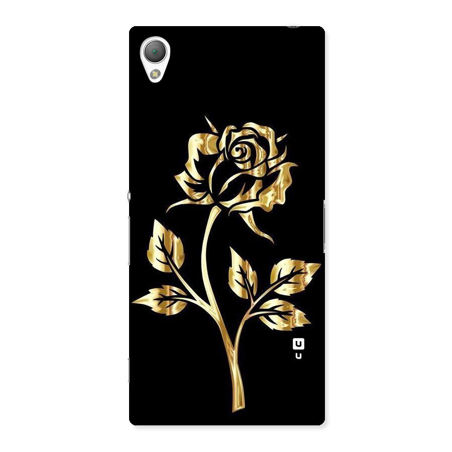 Gold Rose Back Case for Sony Xperia Z3