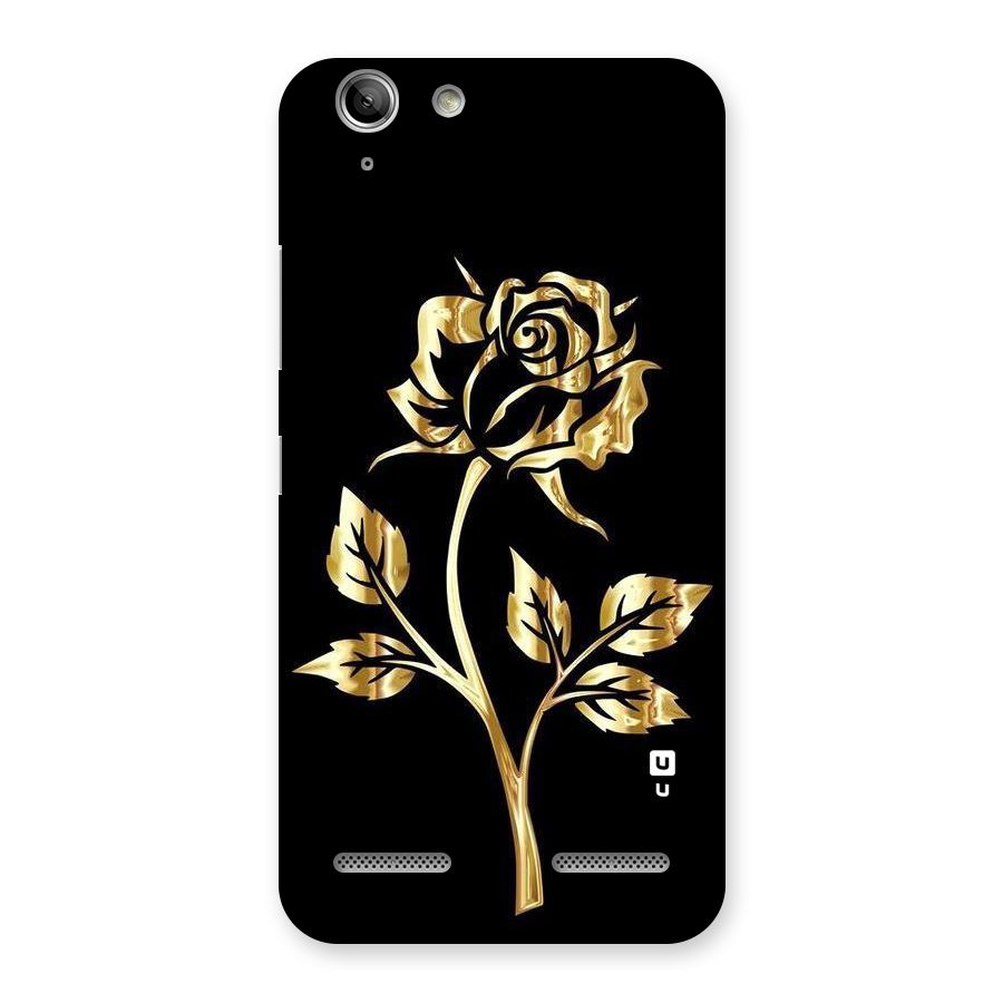 Gold Rose Back Case for Vibe K5