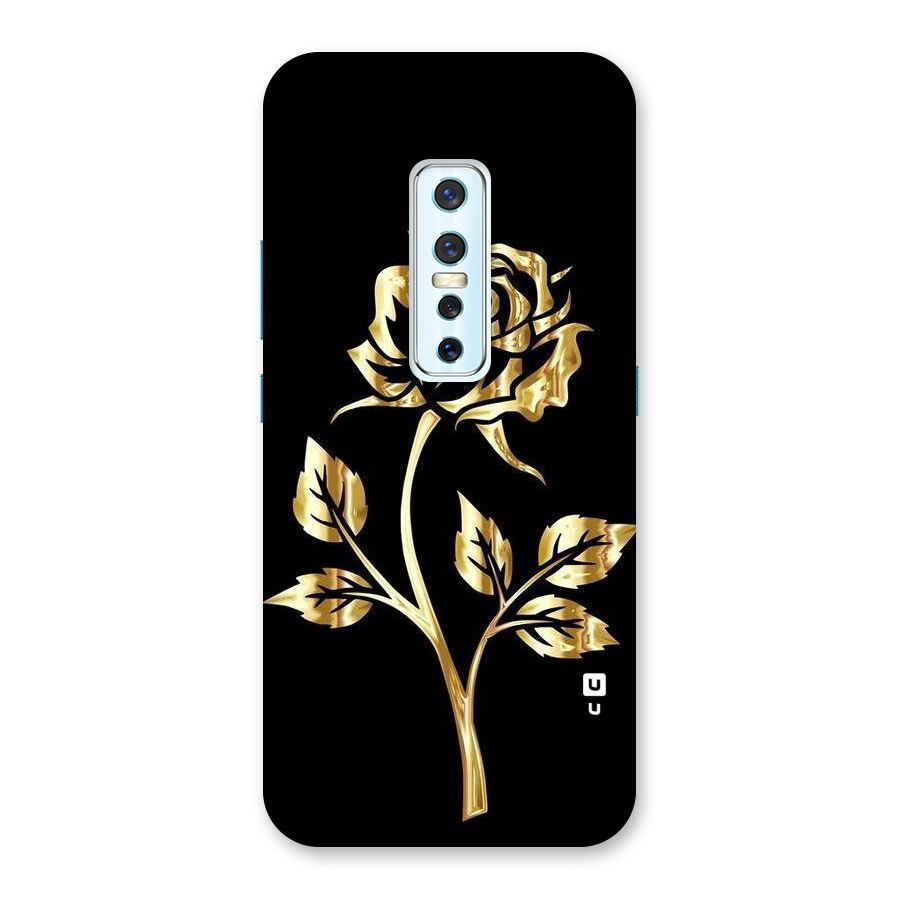 Gold Rose Back Case for Vivo V17 Pro