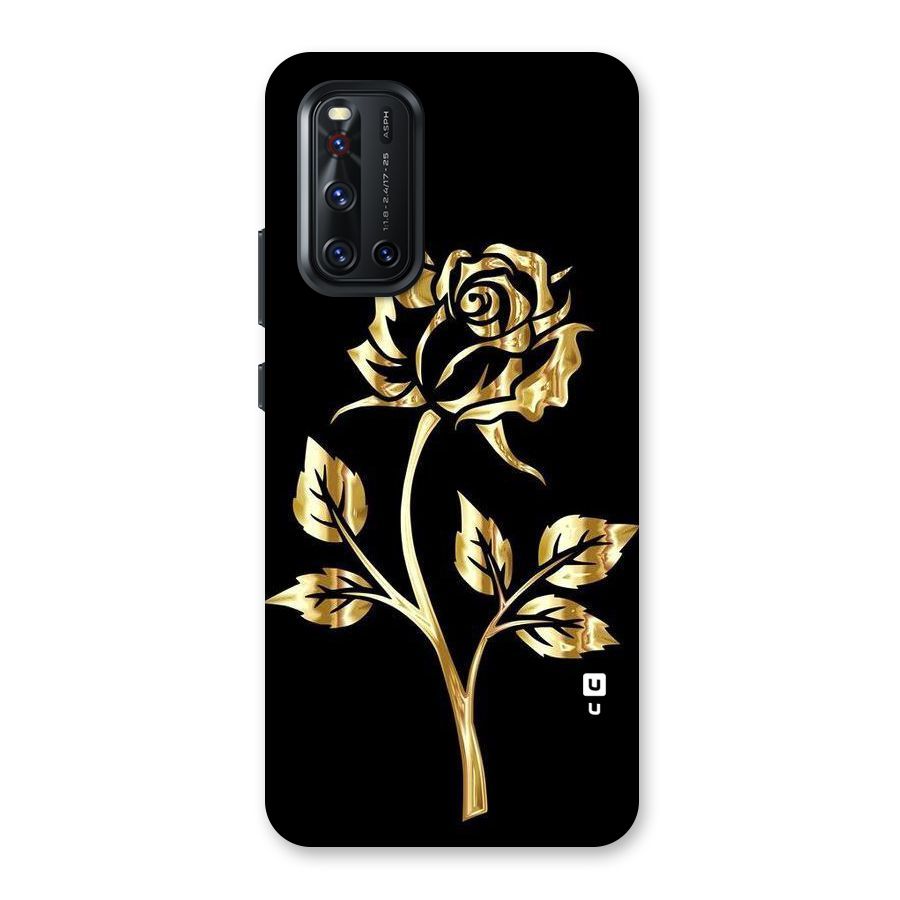 Gold Rose Back Case for Vivo V19