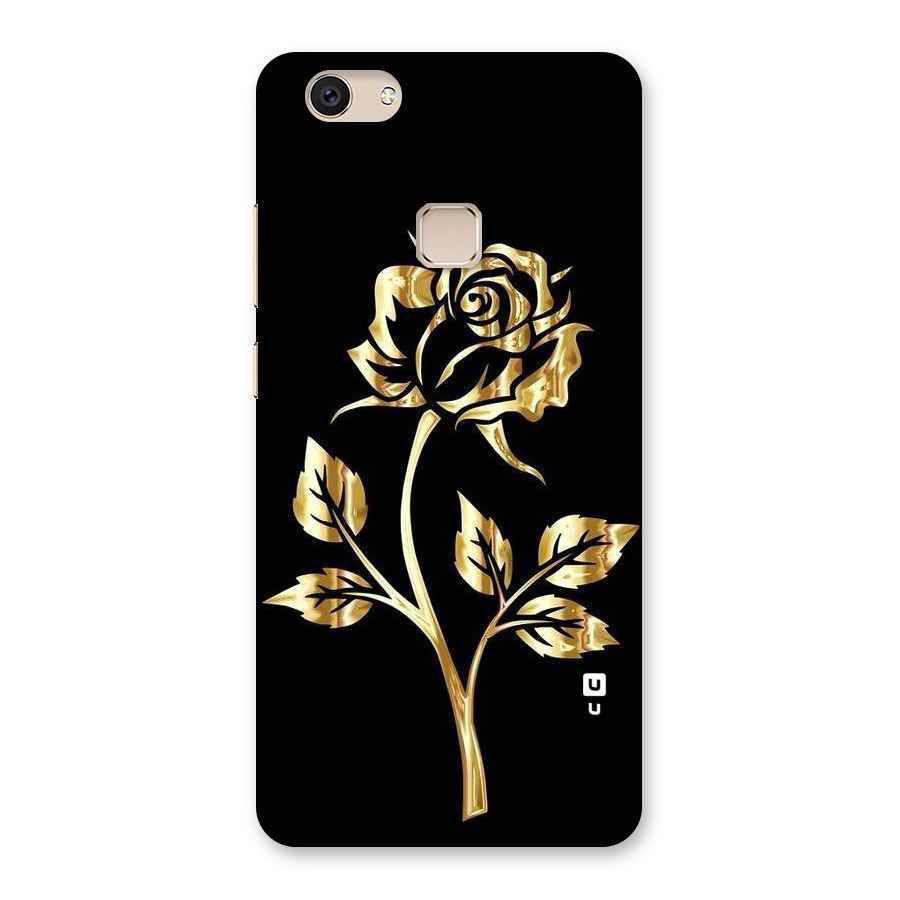 Gold Rose Back Case for Vivo V7