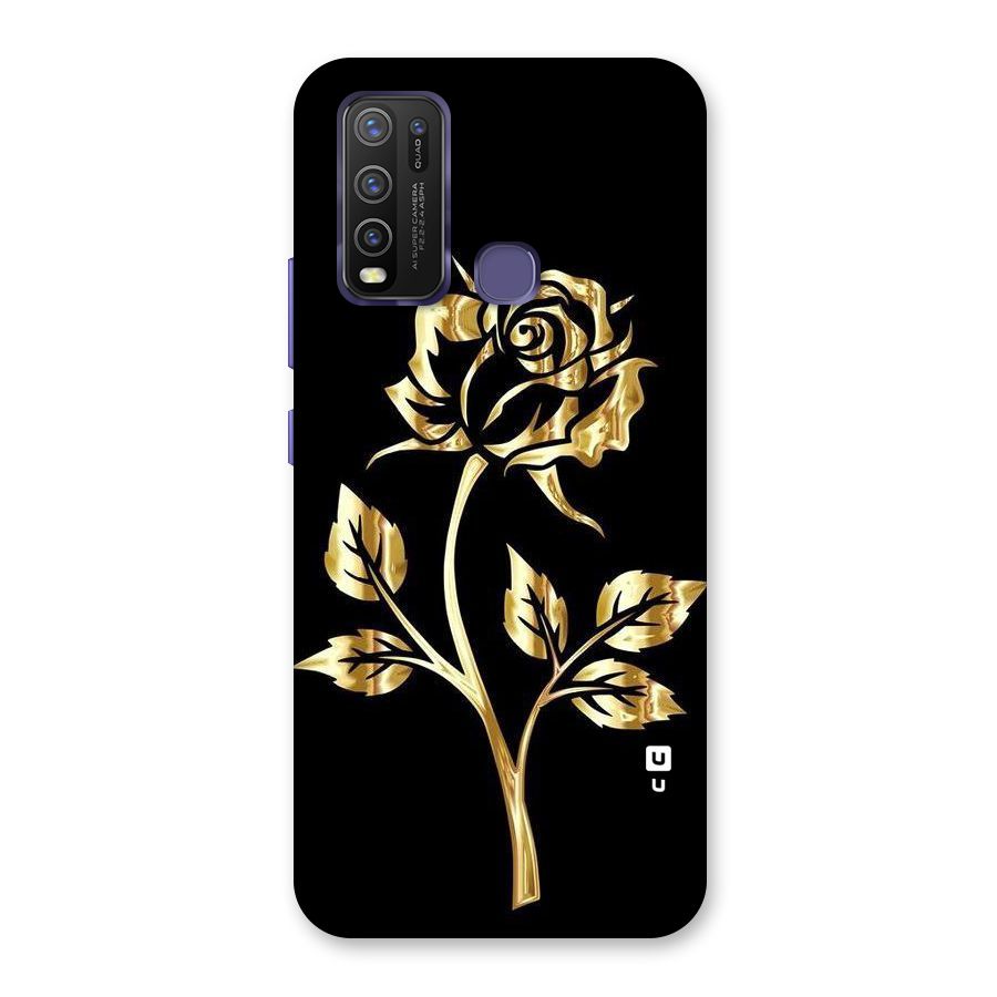 Gold Rose Back Case for Vivo Y50