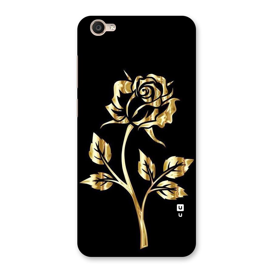 Gold Rose Back Case for Vivo Y55