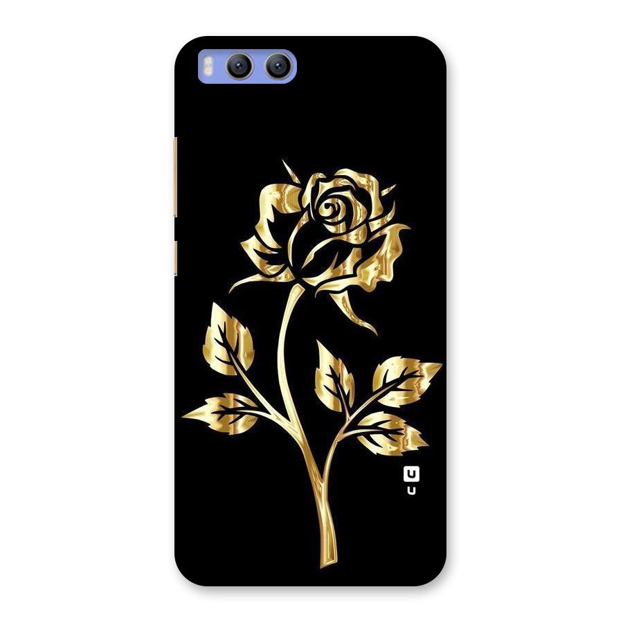 Gold Rose Back Case for Xiaomi Mi 6
