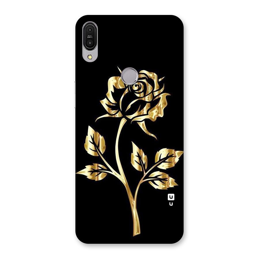 Gold Rose Back Case for Zenfone Max Pro M1