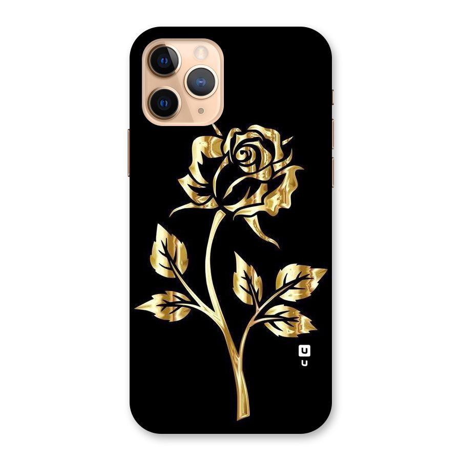 Gold Rose Back Case for iPhone 11 Pro