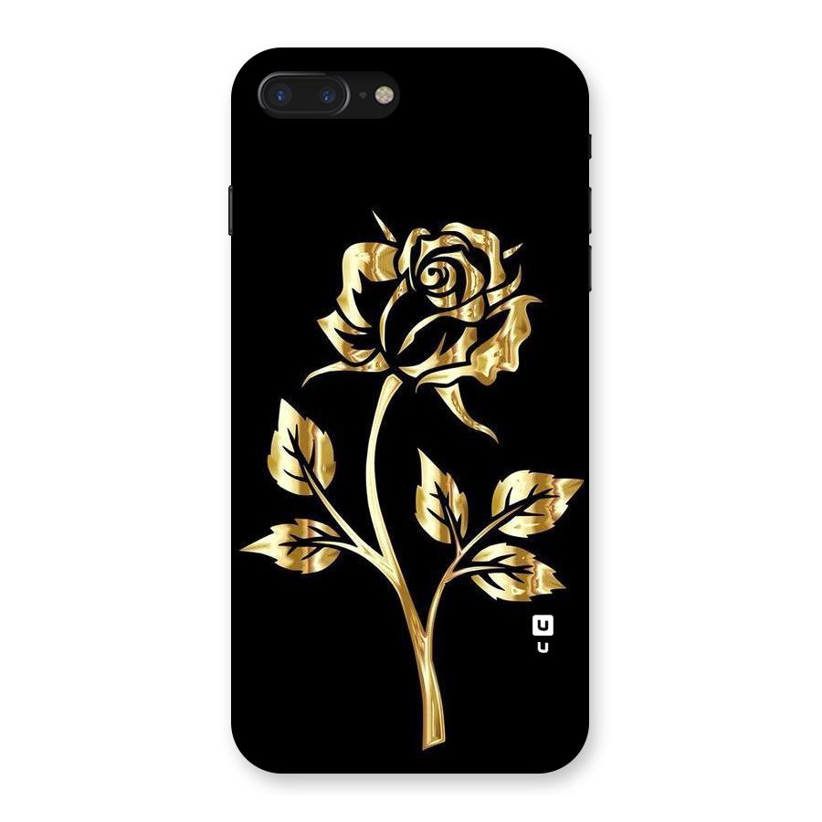 Gold Rose Back Case for iPhone 7 Plus