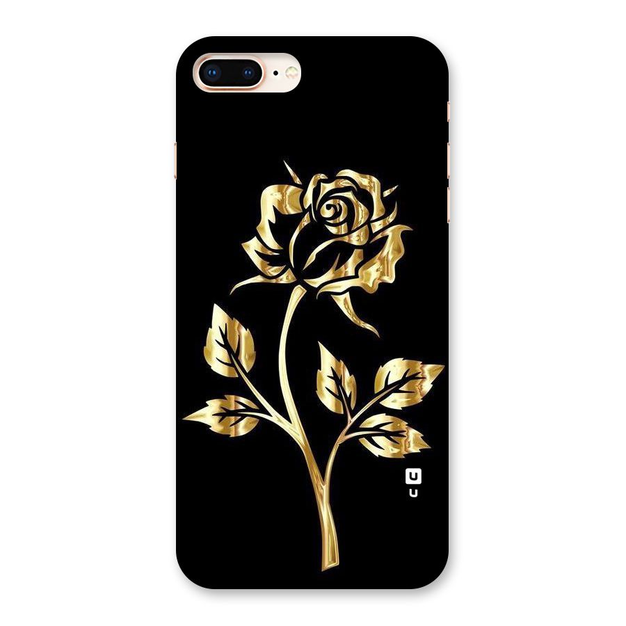 Gold Rose Back Case for iPhone 8 Plus