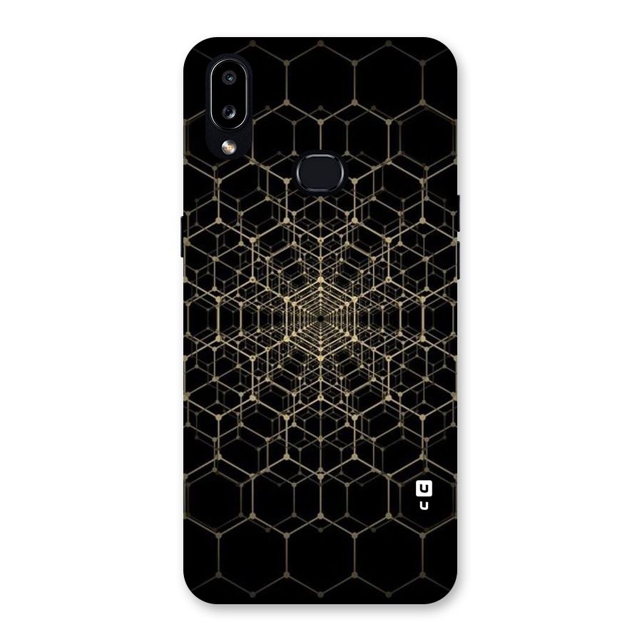 Gold Web Back Case for Galaxy A10s