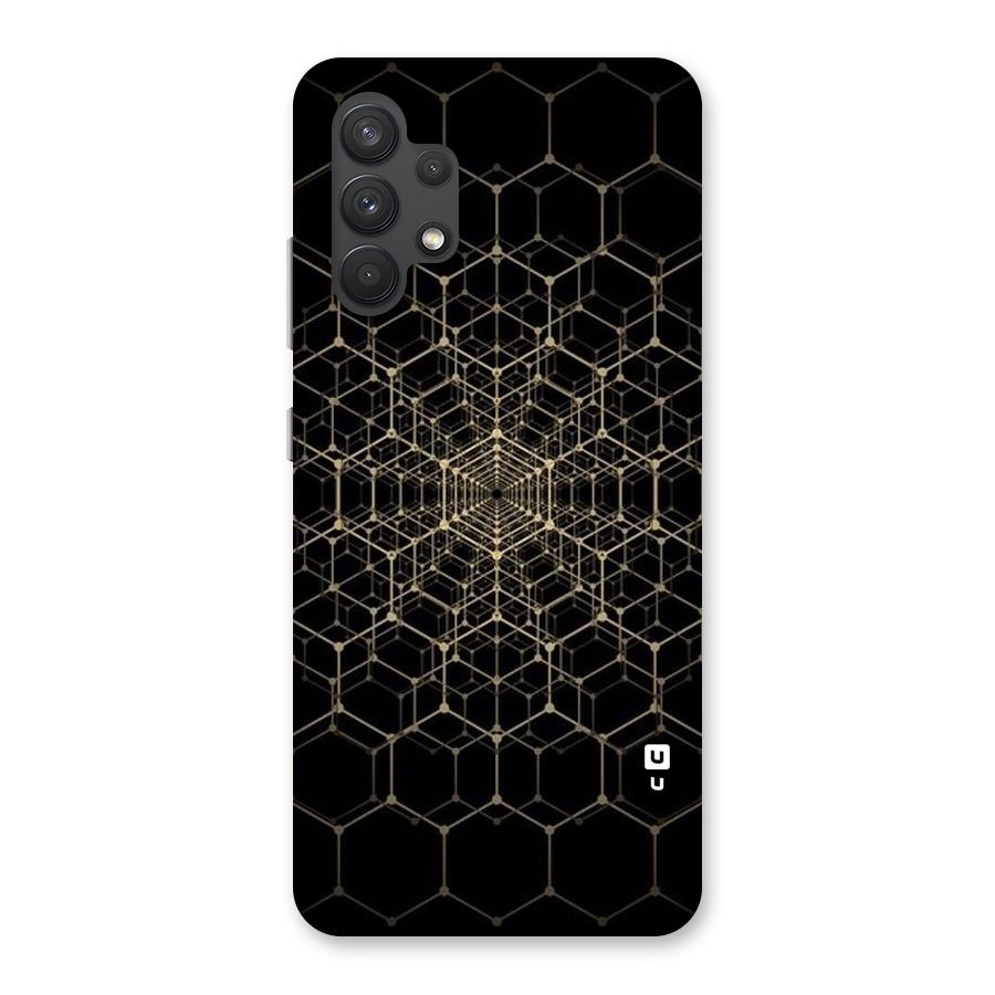Gold Web Back Case for Galaxy A32