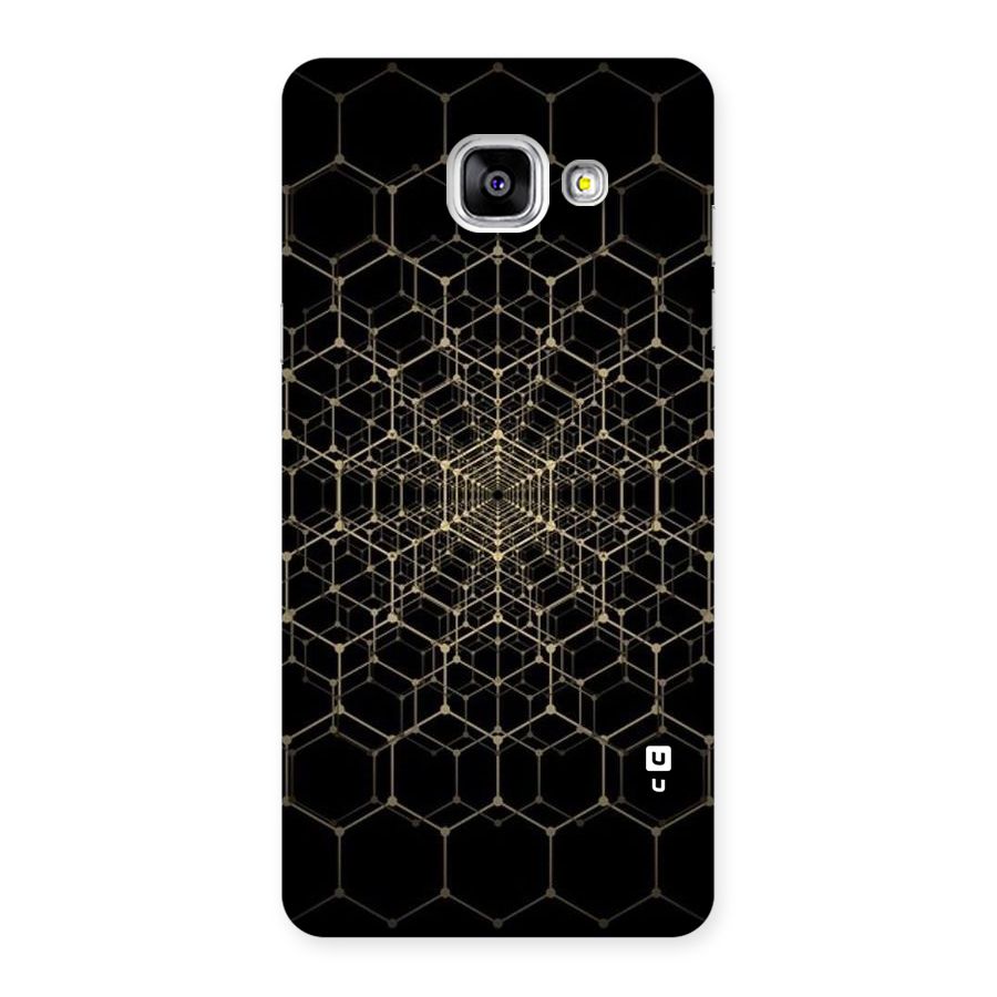 Gold Web Back Case for Galaxy A5 2016
