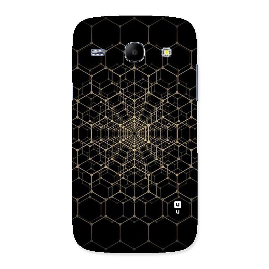 Gold Web Back Case for Galaxy Core