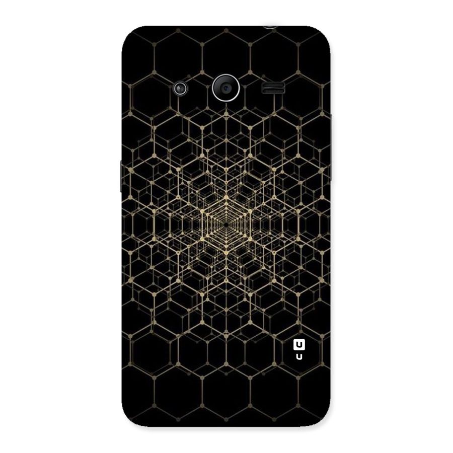Gold Web Back Case for Galaxy Core 2