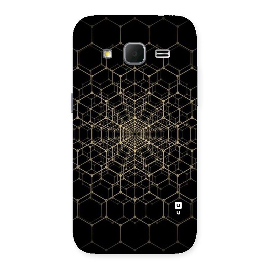 Gold Web Back Case for Galaxy Core Prime
