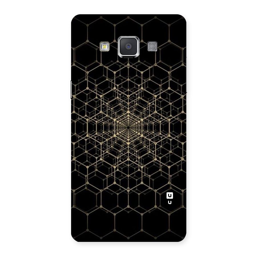 Gold Web Back Case for Galaxy Grand 3