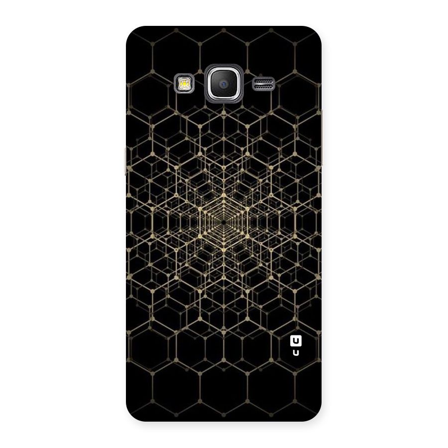 Gold Web Back Case for Galaxy Grand Prime