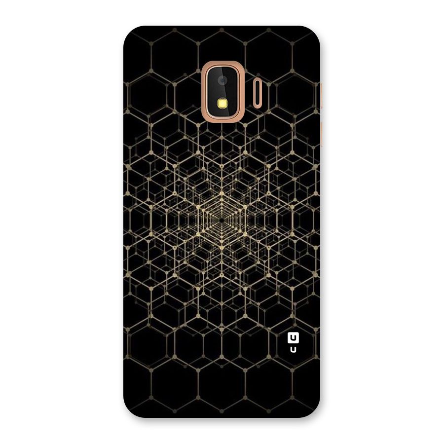 Gold Web Back Case for Galaxy J2 Core