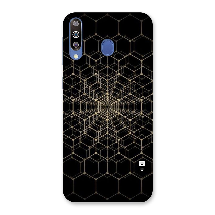 Gold Web Back Case for Galaxy M30