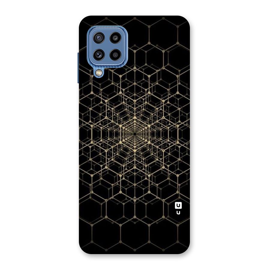 Gold Web Back Case for Galaxy M32