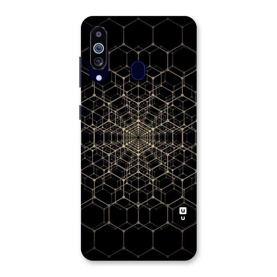 Gold Web Back Case for Galaxy M40