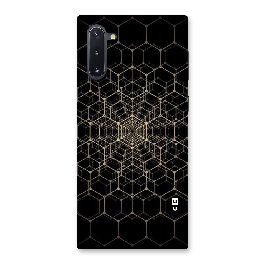 Gold Web Back Case for Galaxy Note 10