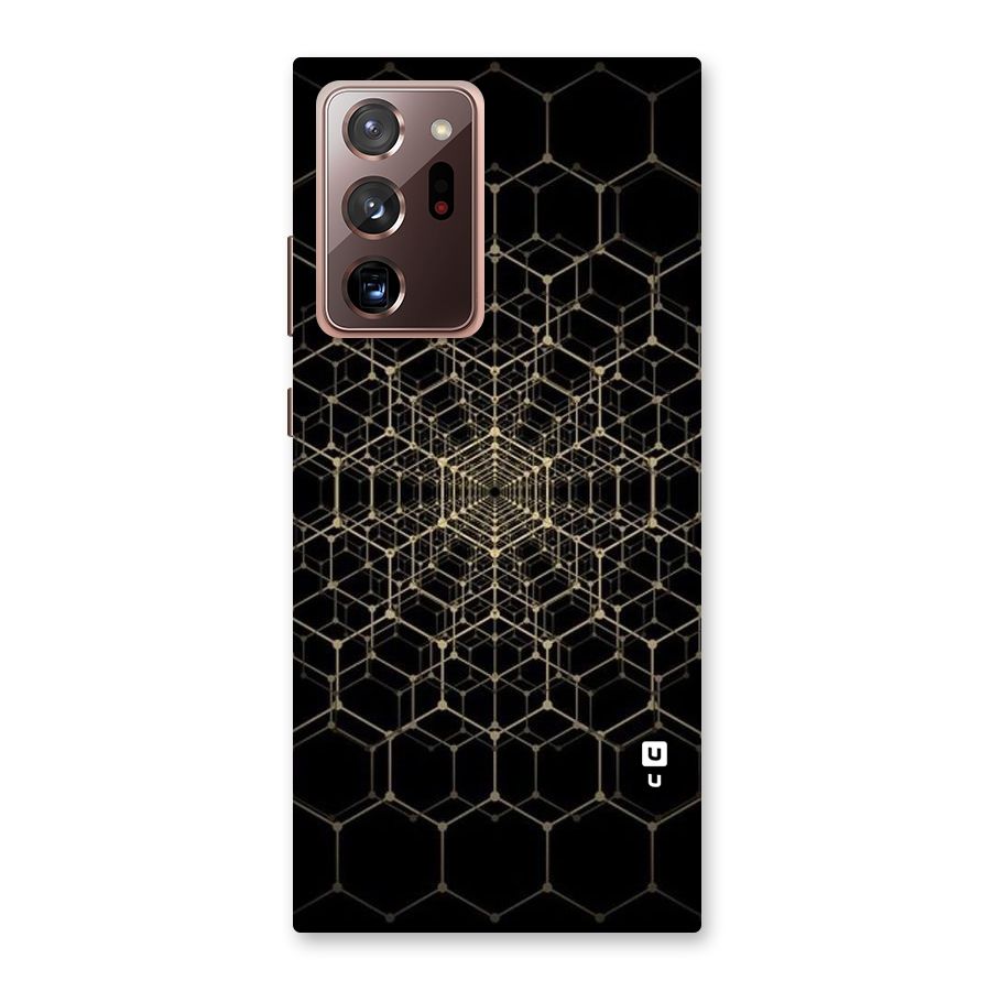 Gold Web Back Case for Galaxy Note 20 Ultra