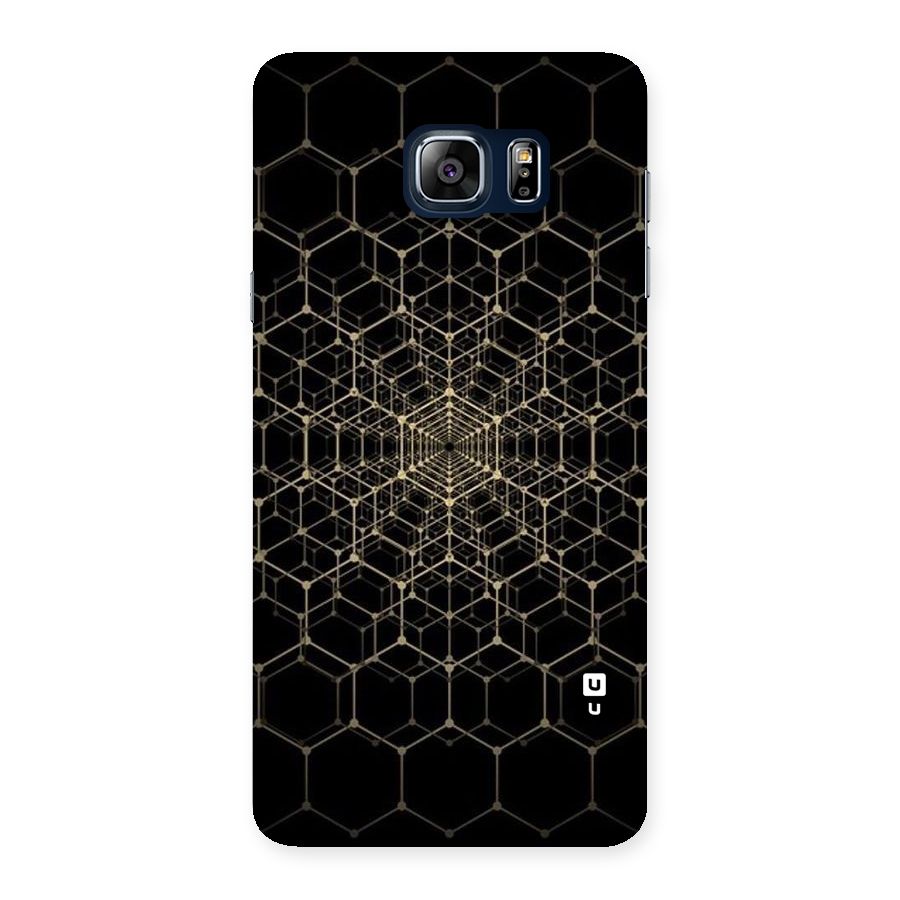 Gold Web Back Case for Galaxy Note 5