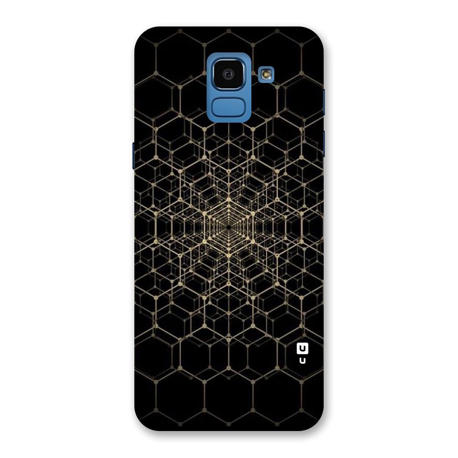 Gold Web Back Case for Galaxy On6