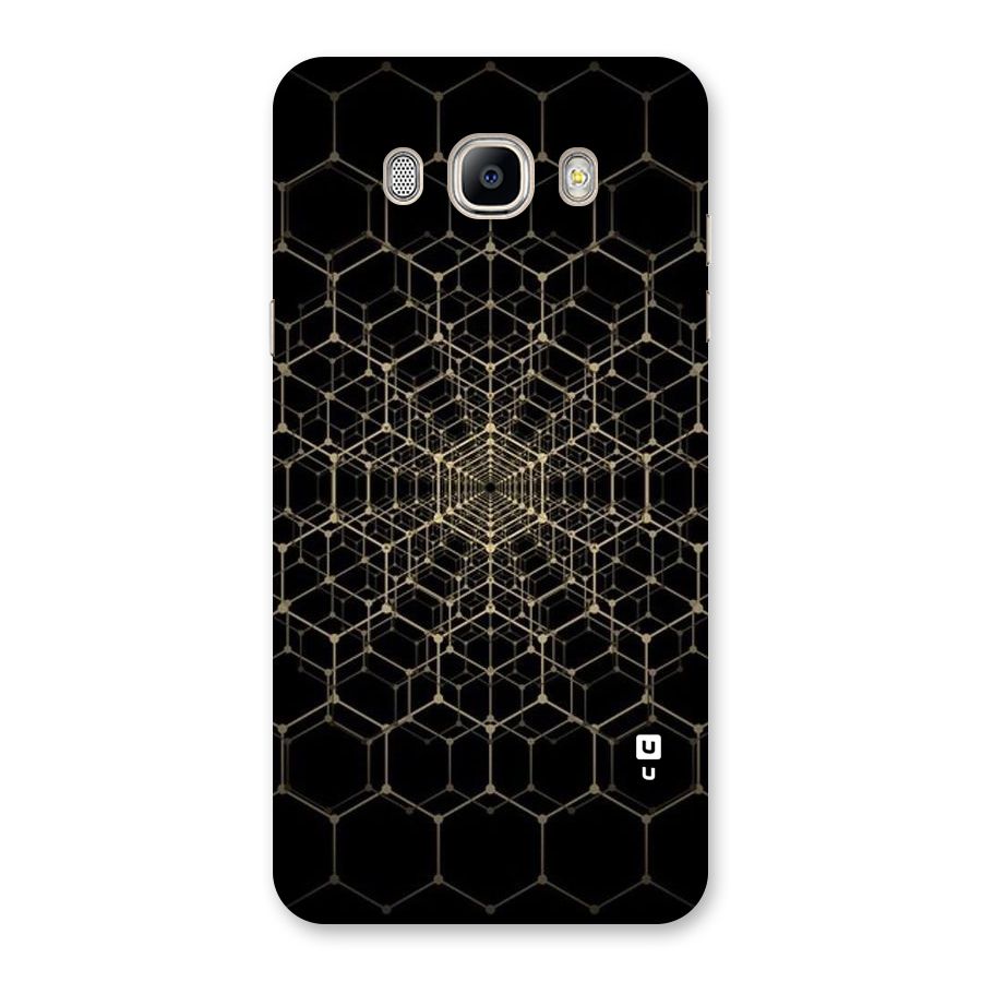 Gold Web Back Case for Galaxy On8
