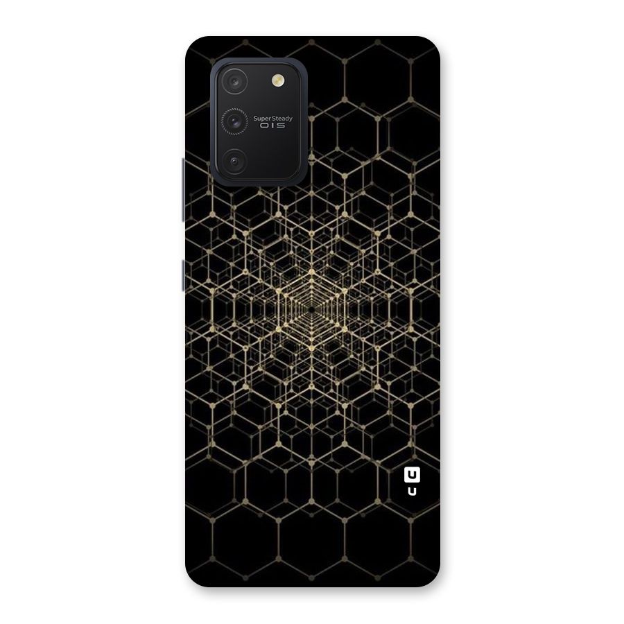 Gold Web Back Case for Galaxy S10 Lite