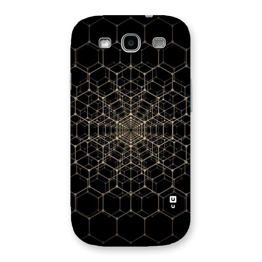 Gold Web Back Case for Galaxy S3
