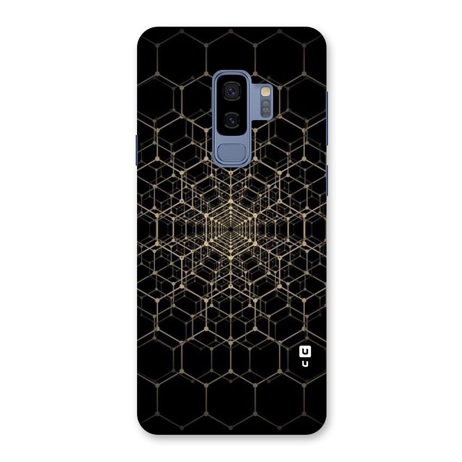 Gold Web Back Case for Galaxy S9 Plus