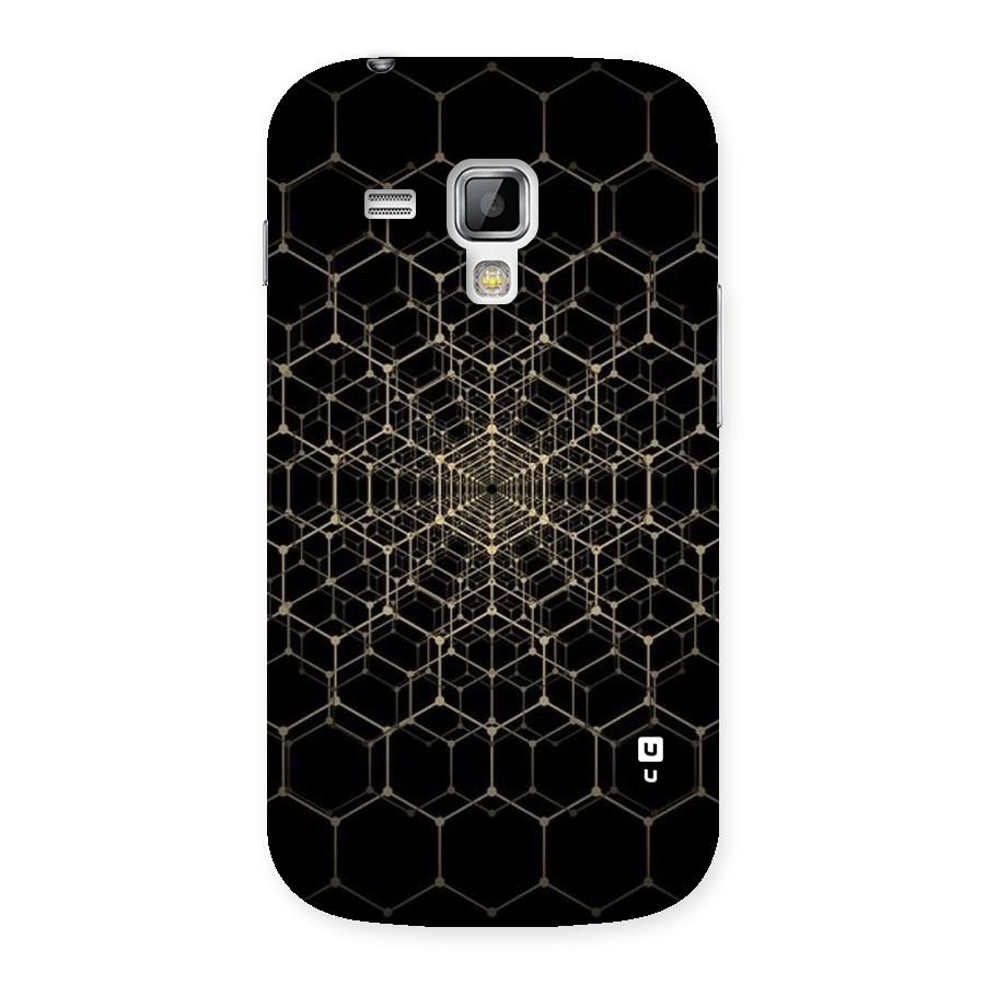 Gold Web Back Case for Galaxy S Duos