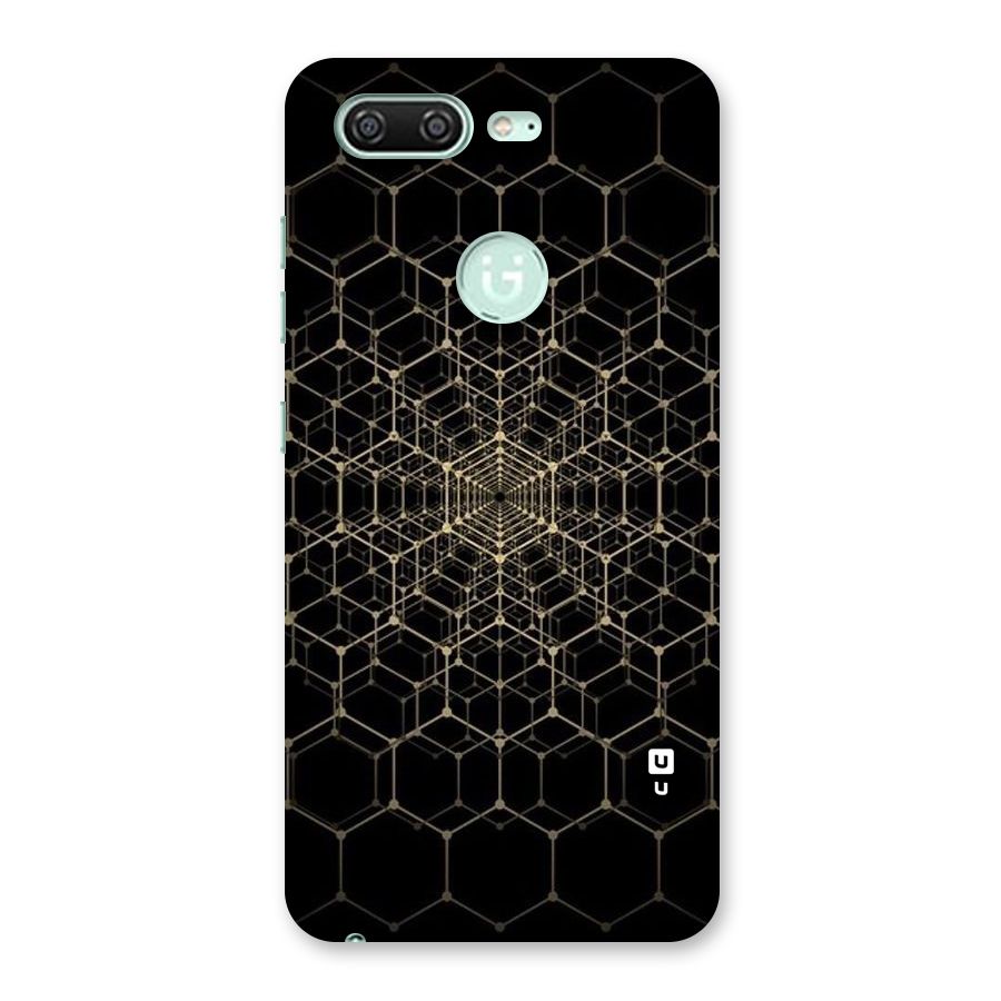 Gold Web Back Case for Gionee S10
