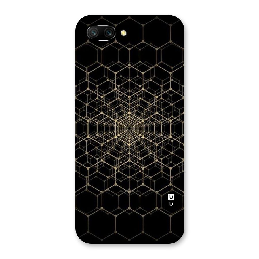 Gold Web Back Case for Honor 10