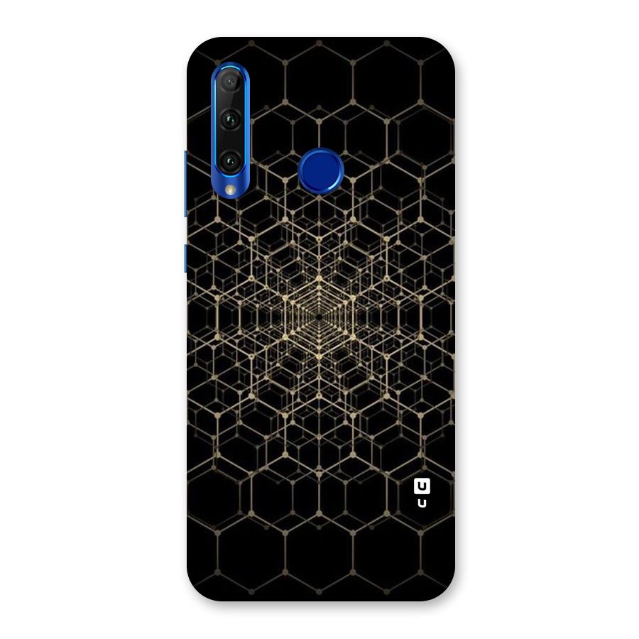 Gold Web Back Case for Honor 20i