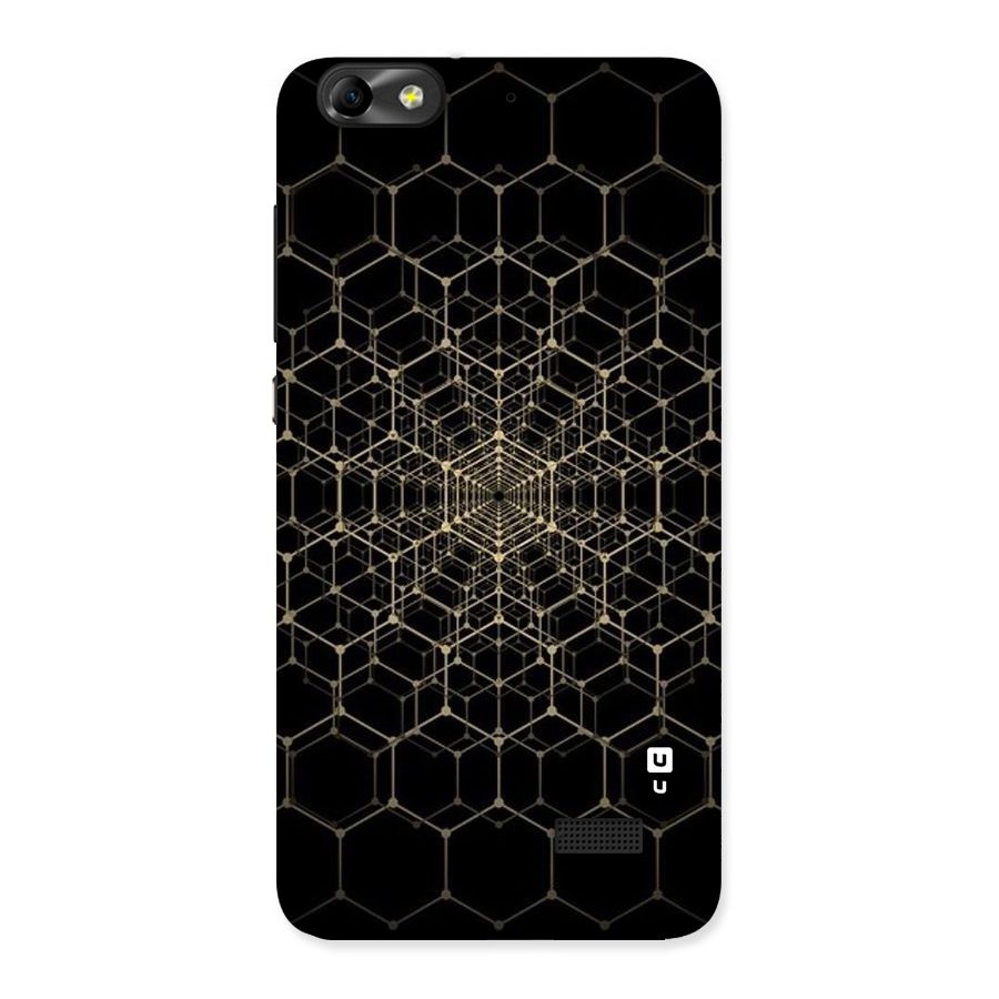 Gold Web Back Case for Honor 4C
