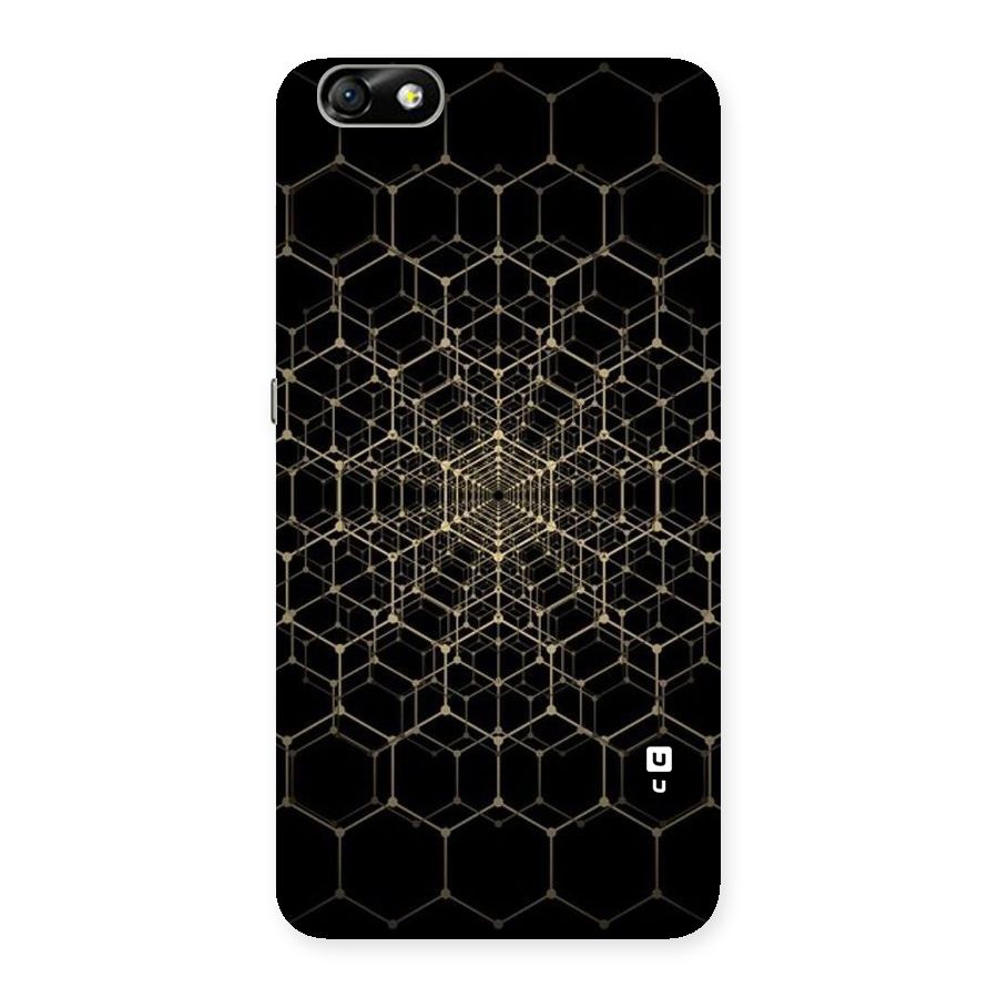 Gold Web Back Case for Honor 4X