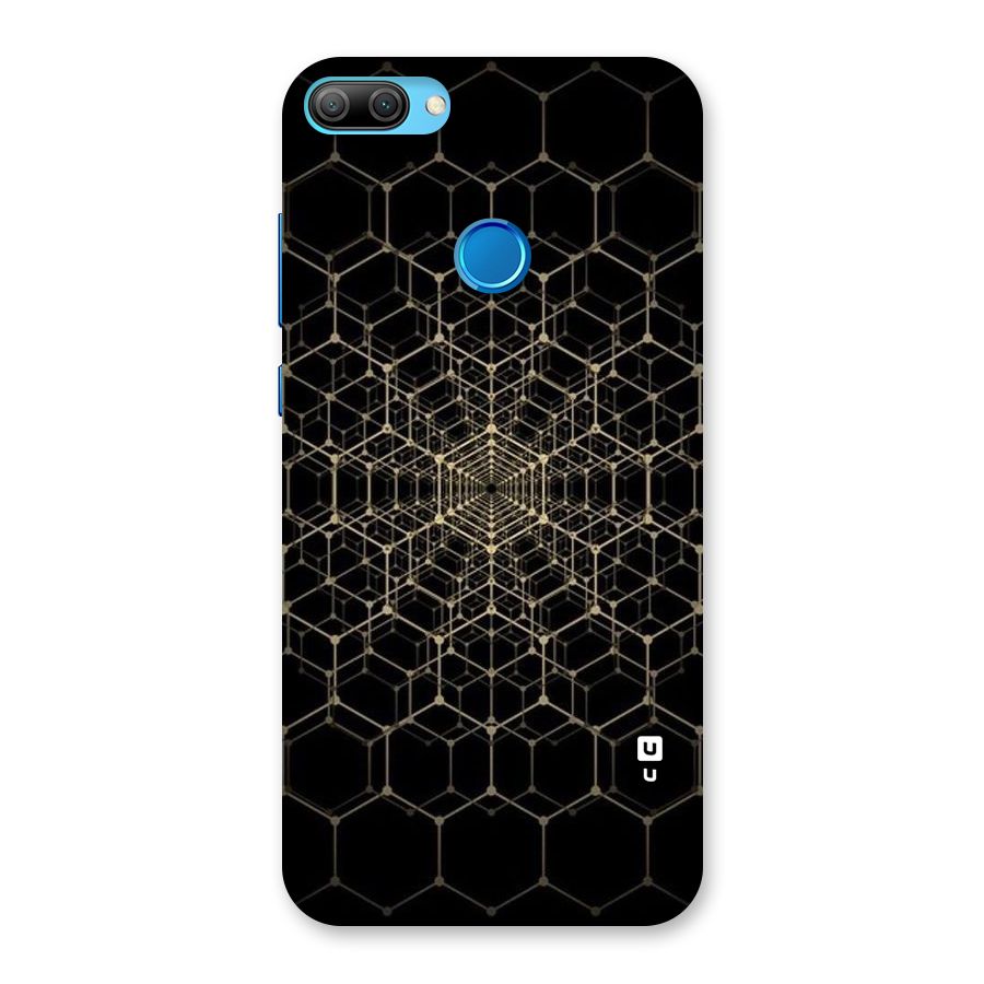 Gold Web Back Case for Honor 9N