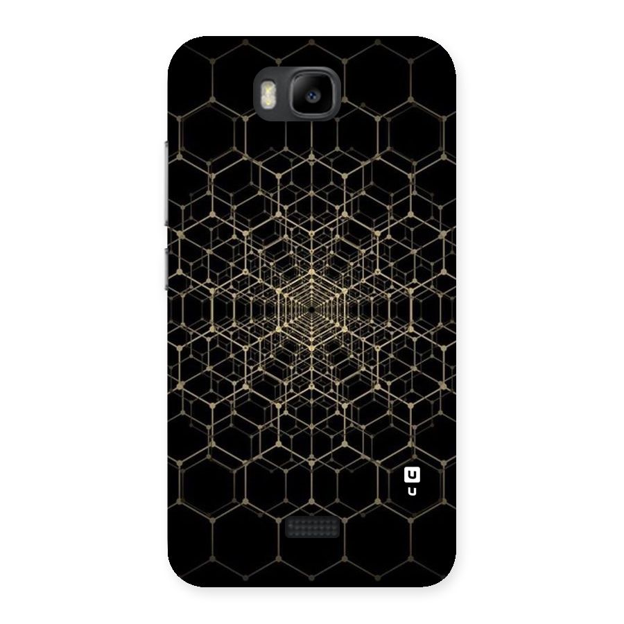 Gold Web Back Case for Honor Bee