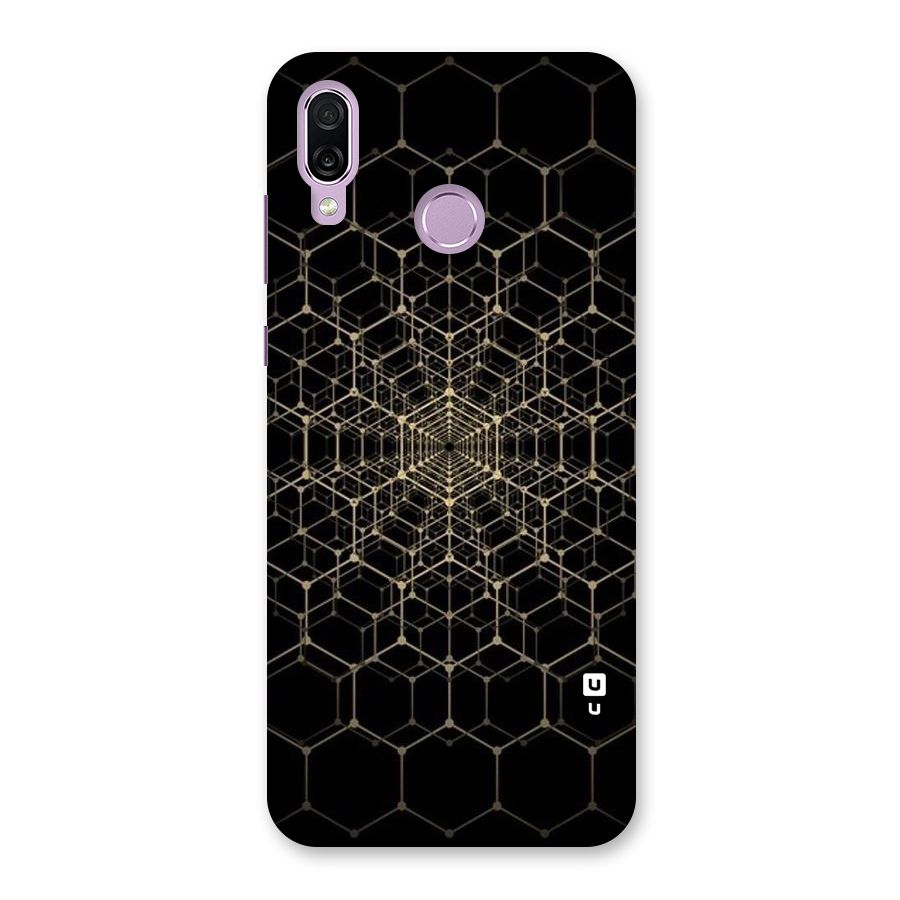 Gold Web Back Case for Honor Play