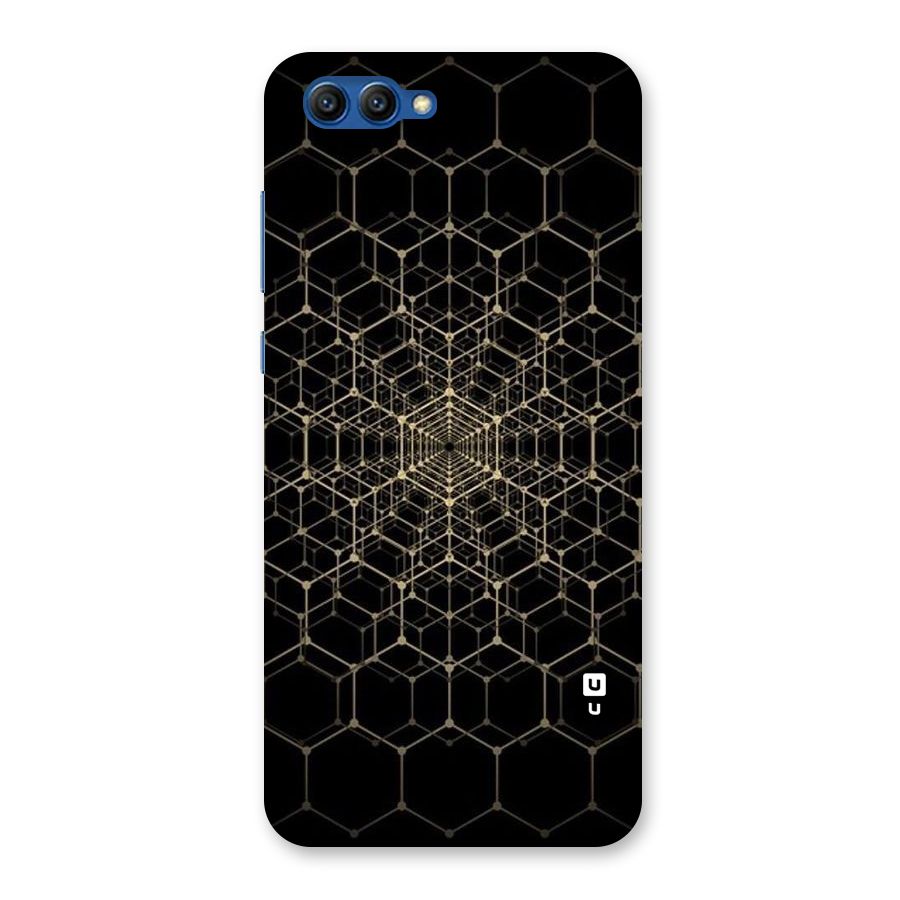 Gold Web Back Case for Honor View 10