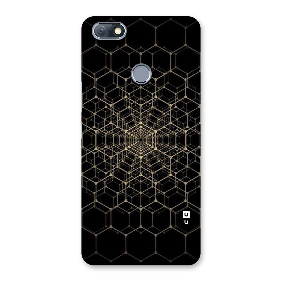 Gold Web Back Case for Infinix Note 5