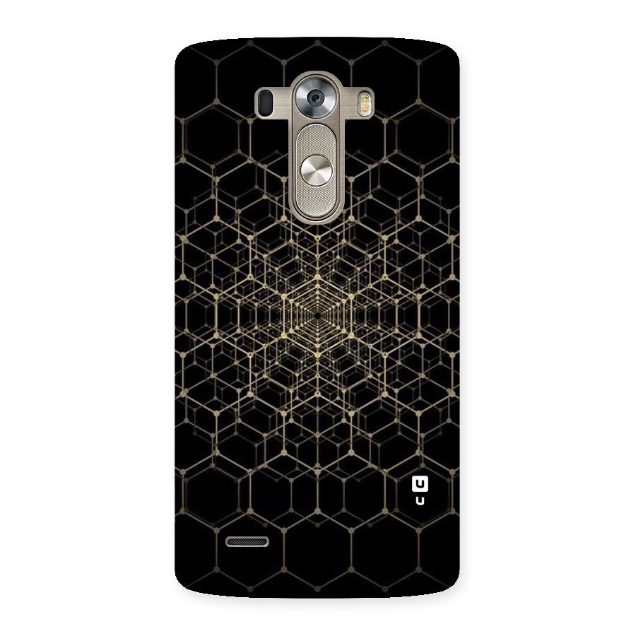 Gold Web Back Case for LG G3