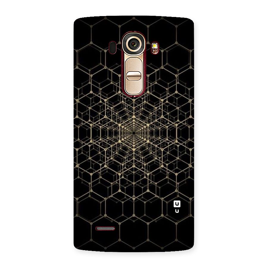 Gold Web Back Case for LG G4
