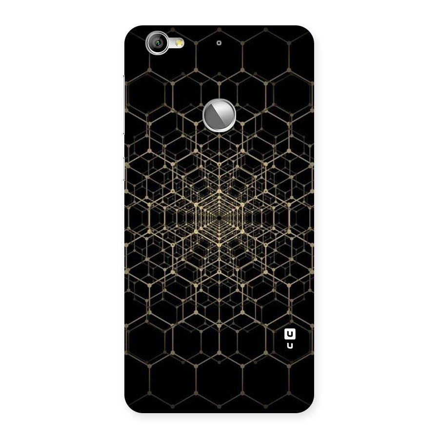 Gold Web Back Case for LeTV Le 1s